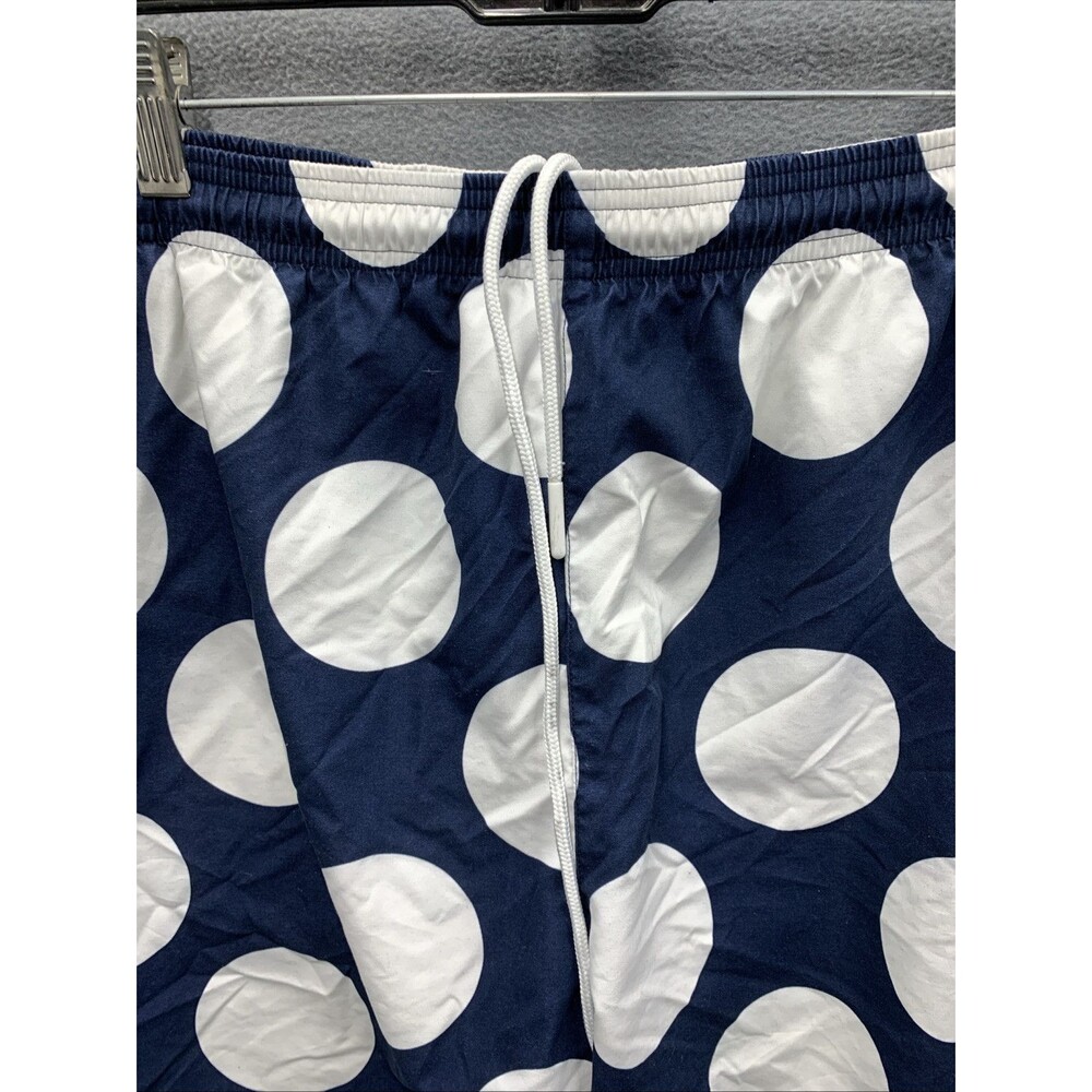 Adidas Men’s Swim Trunks Stan Smith Polkadot blue white Embroidered Lined XXL - Picture 9 of 15